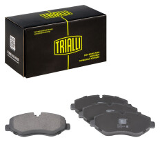 Колодки тормозные дисковые Trialli, передние, комплект на ось (4 шт), арт. PF 1505