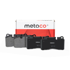 Колодки тормозные дисковые | перед METACO, арт. 3000-072