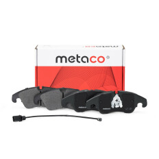 Колодки тормозные дисковые | перед METACO, арт. 3000-066
