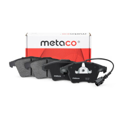 Колодки тормозные дисковые | перед METACO, арт. 3000-058