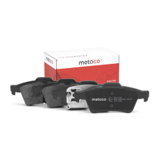 Колодки тормозные дисковые | зад METACO, арт. 3010-032