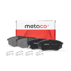 Колодки тормозные дисковые | перед METACO, арт. 3000-245