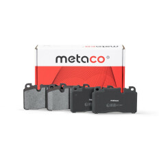 Колодки тормозные дисковые | перед METACO, арт. 3000-258