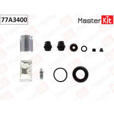 Ремкомплект тормозного суппорта + поршень | прав/лев Master KiT, арт. 77A3400