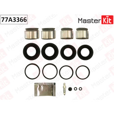 Ремкомплект тормозного суппорта Master KiT, с поршнем, передний, арт. 77A3366