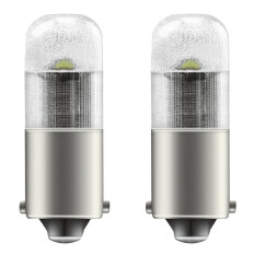 Лампа светодиодная Osram LEDriving SL T4W (BA9s, T8.5), 12В, 0.8Вт (соответствует 4Вт), 6000К, комплект 2 шт, арт. 3893DWP-2BL