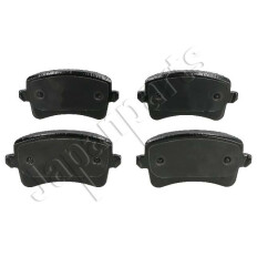Колодки тормозные дисковые Japan Parts, передние, комплект на ось (4 шт), арт. PP-0908AF