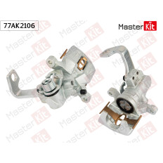 Суппорт тормозной Master KiT, задний, левый, арт. 77AK2106