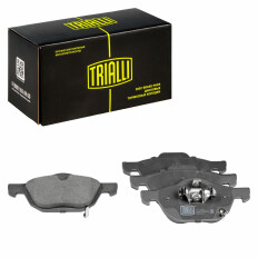 Колодки тормозные дисковые Trialli передние, комплект на ось (4 шт), арт. PF 4220