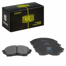 Колодки тормозные дисковые Trialli передние, комплект на ось (4 шт), арт. PF 4341