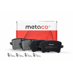 Колодки тормозные дисковые | зад METACO, арт. 3010-262