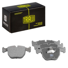Колодки тормозные дисковые Trialli передние, комплект на ось (4 шт), арт. PF 4175