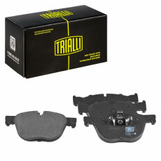 Колодки тормозные дисковые Trialli, передние, комплект на ось (4 шт), арт. PF 4180