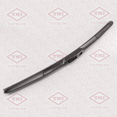 Щётка стеклоочистителя Tatsumi 550мм (22") гибридная, всесезонная, со спойлером, для леворульных авто, крепление J-Hook, 1 шт, арт. TFG1055