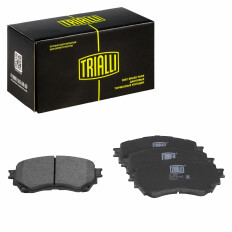 Колодки тормозные дисковые Trialli передние, комплект на ось (4 шт), арт. PF 4265