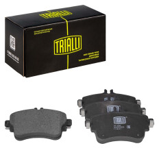 Колодки тормозные дисковые Trialli передние, комплект на ось (4 шт), арт. PF 4286