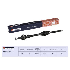 Привод в сборе Marshall, с ABS, правый, арт. M8122011