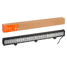 Фара светодиодная (балка) двухрядная, 60 LED комбинир. свет, 180W, (710х78х65) 12/24V AIRLINE, арт. ALED052