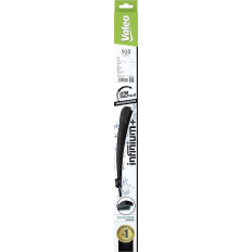 Щётка стеклоочистителя Valeo Infinium Silicone 450мм (18") бескаркасная, всесезонная, 4 переходника, 1 шт, арт. 744910