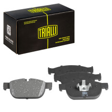 Колодки тормозные дисковые Trialli, передние, комплект на ось (4 шт), арт. PF 4345