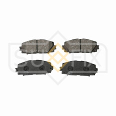 Колодки тормозные дисковые Sufix, передние, комплект на ось (4 шт), арт. SX-1468