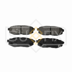 Колодки тормозные дисковые Sufix, задние, комплект на ось (4 шт), арт. SX-1426