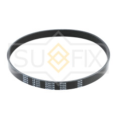 Ремень поликлиновый Sufix, 6PK738, для LADA 2110 / Priora / 2170, Audi A2, SEAT Cordoba / Ibiza, Skoda Fabia / Octavia / Roomster, Volkswagen Caddy / Golf / Polo / Vento, арт. FB-3111