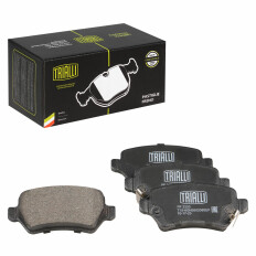 Колодки тормозные дисковые Trialli, задние, для Chery Tiggo 8 / 8 Pro, комплект на ось (4 шт), арт. PF 2333