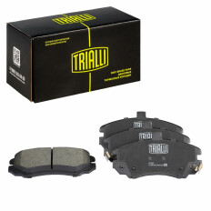 Колодки тормозные дисковые Trialli, передние, комплект на ось (4 шт), арт. PF 2535