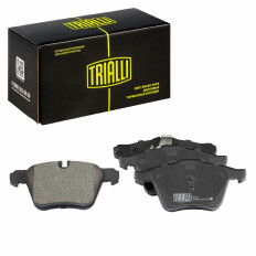 Колодки тормозные дисковые Trialli, передние, комплект на ось (4 шт), арт. PF 2371