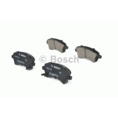 Колодки тормозные дисковые Bosch, передние, комплект на ось (4 шт), арт. 0 986 424 735