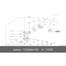 Фильтр масляный Subaru C-901, арт. 15208-AA100