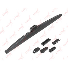 Щетка стеклоочистителя LynxAuto 480мм (19") каркасная, зимняя, крепления J-Hook, Side Pin (P&H), Slim Top, Pinch Tab, Push Button, Bayonet, 1 шт, арт. LW480