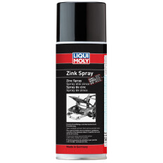 Грунт аэрозольный Liqui Moly Zink Spray, с цинком, термостойкий, защита от коррозии, серый, баллон 400мл, арт. 1540