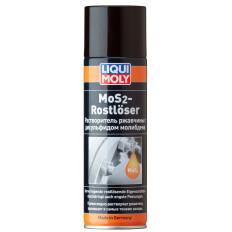Смазка проникающая (жидкий ключ) Liqui Moly MoS?-Rostloser, с дисульфидом молибдена, многоцелевая, аэрозоль 300мл, арт. 1986