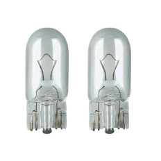 Лампа Osram Original Line W5W (W2.1x9.5d, T10), 12В, 5Вт, комплект 2 шт, арт. 282502B