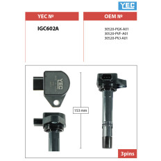 Катушка зажигания YEC, арт. IGC602A