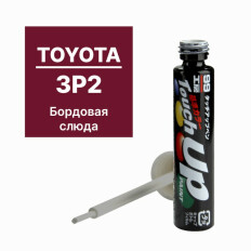 Краска для ремонта сколов и царапин Soft 99 Touch Up Paint, цветовой код 3P2, акриловая, флакон с кисточкой, 12мл, арт. T-7550