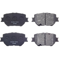 Колодки тормозные дисковые Double Force, передние, комплект на ось (4 шт), арт. DFP680