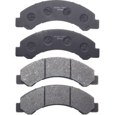 Колодки тормозные дисковые Double Force, комплект на ось (4 шт), арт. DFP896