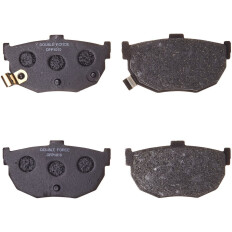 Колодки тормозные дисковые Double Force, задние, комплект на ось (4 шт), арт. DFP1010