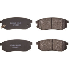 Колодки тормозные дисковые Double Force, комплект на ось (4 шт), арт. DFP1023