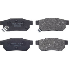 Колодки тормозные дисковые Double Force, задние, комплект на ось (4 шт), арт. DFP3113
