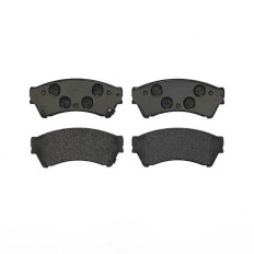 Колодки тормозные дисковые Brembo, комплект на ось (4 шт), арт. P49039