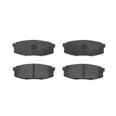 Колодки тормозные дисковые Brembo, комплект на ось (4 шт), арт. P83098