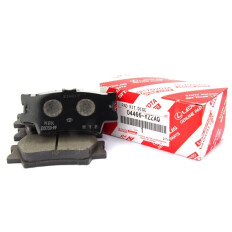 Колодки тормозные дисковые Toyota, задние, комплект на ось (4 шт), арт. 04466-YZZAQ