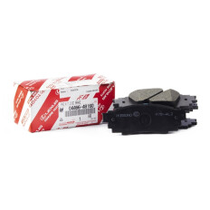 Колодки тормозные дисковые Toyota, задние, комплект на ось (4 шт), арт. 04466-48160