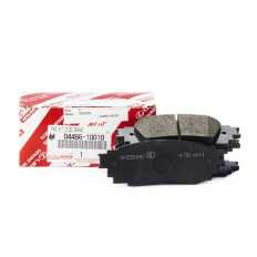 Колодки тормозные дисковые Toyota, задние, комплект на ось (4 шт), арт. 04466-10010