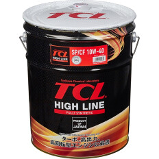 Масло моторное TCL High Line 10w40, синтетическое, API SP/CF, универсальное, 20л, арт. H0201040SP