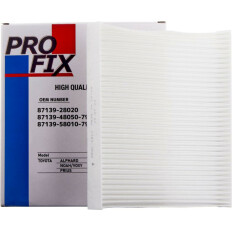 Фильтр салонный Profix, арт. PRAC-1812